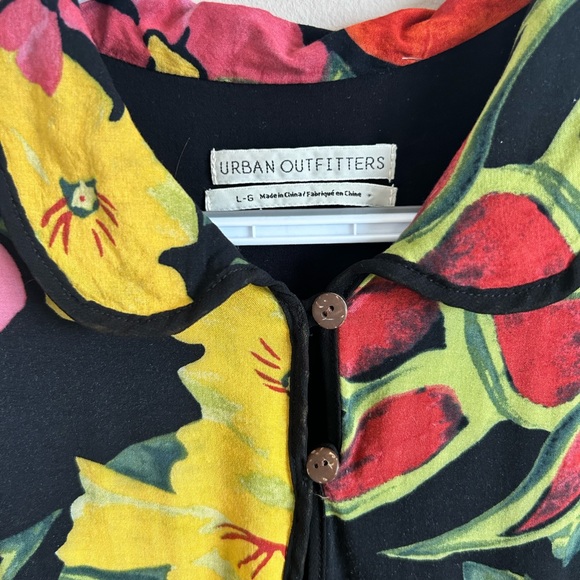 Urban Outfitters Cali Button-Down Mini Dress Size L - Picture 10 of 10